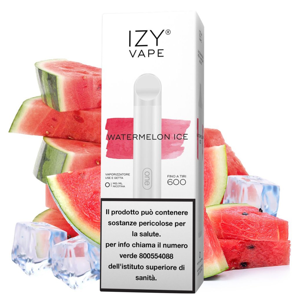 IZY ONE Watermelon Ice 18 Nicotina Sigaretta Usa E Getta